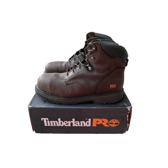 Timberland PRO Men's Gaucho Pit Boss 6" Safety Toe Work Boot Size 13 W - Picture 5 of 11